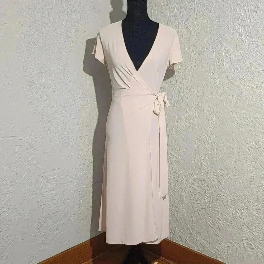 HALOGEN wrap dress 👗 nwot